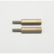 D-156-21AA YD-2用 アルミ製ハードコート21mmF.L.ロッドエンドAdp [ラジコン用パーツ]