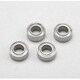 Y2-010FBA φ5xφ10 ロー フリクションFアクスル ベアリング4個入 [ラジコン用パーツ]