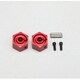 Y2-011CR8A YD-2 フロント用 赤 8.0mm クランプ式ホイルハブ [ラジコン用パーツ]
