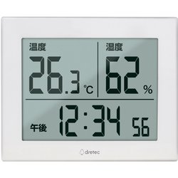 大画面温湿度計 ハキミエ O-506WT
