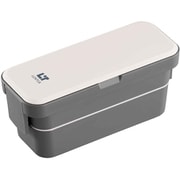 WS-T800 [弁当箱 2段 800ml 抗菌 ランタス 箸 ランチバッグ付き アイボリー]
