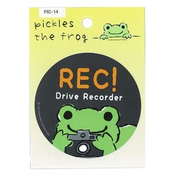 PL-TM00014 [かえるのピクルス ステッカー REC カメラ]