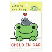 PL-TM00007 [かえるのピクルス ステッカー CHILD IN CAR]