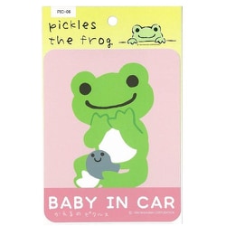 PL-TM00006 [かえるのピクルス ステッカー BABY IN CAR]