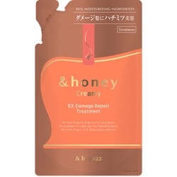 アンドハニー クリーミー EX ダメージリペア シャンプー＆ヘアトリートメント 試してみた】クリーミー EXダメージリペア シャンプー＆ヘア
