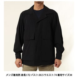 ウォーターレジスタントパッカブルジャケット W/R POCKETABLE JACKET 1595047 BLACK Mサイズ [アウトドア ジャケット メンズ]