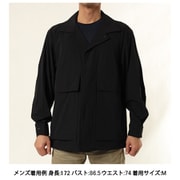 ウォーターレジスタントパッカブルジャケット W/R POCKETABLE JACKET 1595047 BLACK Mサイズ [アウトドア ジャケット メンズ]