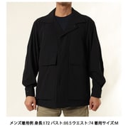 ウォーターレジスタントパッカブルジャケット W/R POCKETABLE JACKET 1595048 BLACK Lサイズ [アウトドア ジャケット メンズ]