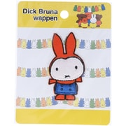 MFW003 [Dick Bruna ワッペン 雪の日柄ミッフィー]