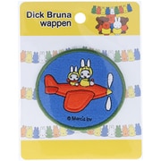 MFW006 [Dick Bruna 丸ワッペン 飛行機ミッフィー]