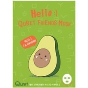 Quret ハローキュレットフレンズマスク アボカド(栄養) 1枚入