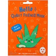 Quret ハローキュレットフレンズマスク アロエ(水分) 1枚入