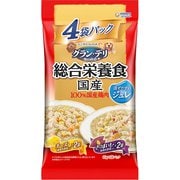 グラン・デリ 総合栄養食 国産 パウチジュレ 成犬用 さつまいも入り×チーズ入り 65g×4袋