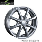ホンダ車種別アルミホイール ENERGY LINE（エナジーライン） DW-02 15インチX45 4穴 P.C.D：100 INSET：45 カラー：シルバー ホイール4本セット OWH07102