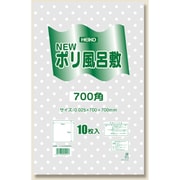 6685206 [HEIKO Nポリ風呂敷 水玉 700角 透明]