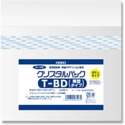 HEIKO OPP袋 クリスタルパック テープ付 ボディタイプ ブルーレイディスク 横型用 6769922