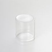 HEIKO PVC クリスタルボックス 円柱 特小 6834820