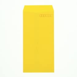 HEIKO カラー封筒 長3 枠有り イエロー 7528007