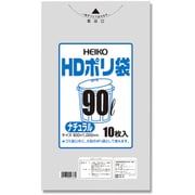 HEIKO ゴミ袋 HD 半透明 02 90L ナチュラル 6601320