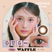 ワッフル ワンデー 10枚入 -4.00 [カラーコンタクトレンズ]