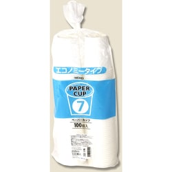 HEIKO ヘイコーペーパーカップ Eタイプ ホワイト 7オンス（205ml） 100個 4536026