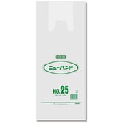 HEIKO レジ袋 ニューハンドハイパー ナチュラル NO.25 6644802