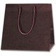 HEIKO 手提げ紙袋 カラーアレンジバッグ 焦茶 M 10枚入 6441021