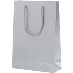 HEIKO 手提げ紙袋 ブライトバッグ SWT 銀 10枚入 6138204