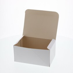 HEIKO 食品箱 洋生 白 B ケーキ4個用 4230100