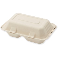 HEIKO 食品容器 エコバンブー フードパック 2仕切り BFD2ー23 4491012
