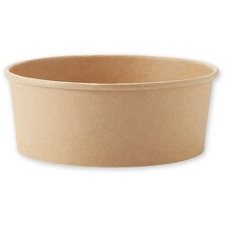 HEIKO 食品容器 未晒フードカップ 浅型 1300ml 25個 4500013