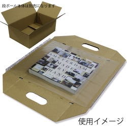 2122981 [HEIKO 段ボール用フィルムパッド B5用-110]