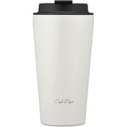 NCD-TLT350-W [IRIS 100728 Cafe days トラベラーリッド付きタンブラー スリムタイプ 350ml ホワイト]