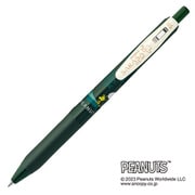 限定 ノック式ジェルボールペン サラサクリップ 0.5mm ビンテージカラースヌーピーデザイン グリーンブラック JJ15-SN2302-VGB