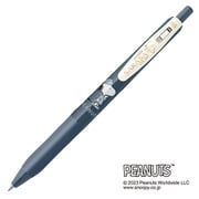限定 ノック式ジェルボールペン サラサクリップ 0.5mm ビンテージカラー スヌーピーデザイン ブルーグレー JJ15-SN2302-VBGR