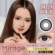 デイジーブラック マンスリー 2枚入 -5.50 [カラーコンタクトレンズ]