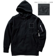 122-XO-99 [VILEA オーバーサイズフーディー XO クリスタルブラック]