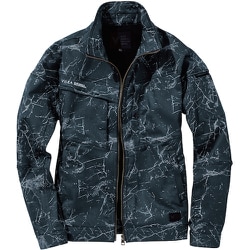 3803-6L-70 [VILEA ストレッチジャケット 6L マーブル]