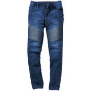 1804-L-76 [VILEA 蛇腹パンツ L インディゴ]