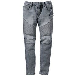 1804-S-71 [VILEA 蛇腹パンツ S ライトグレー]