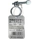 WAKI 手締めワイヤーホースバンド WY312-16D019