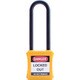 イファム ロックアウト用南京錠 ナイロン製シャックル（ツル長） 黄 44806