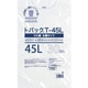 オザックス トパックゴミ袋 T 45L 厚さ0.025mm 30枚 442623