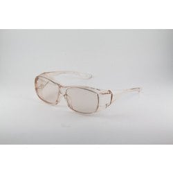 FLa2308820 [花粉・飛沫対策 防護 防曇 グラス ブラウン]