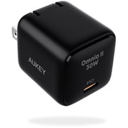 USB急速充電器 Omnia II USB PD3.0(パワーデリバリー3.0)対応 30W USB-C×1 折りたたみ式プラグ採用 ブラック PA-B1L-BK