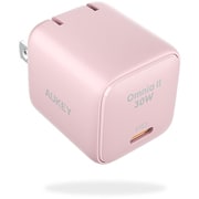 USB急速充電器 Omnia II USB PD3.0(パワーデリバリー3.0)対応 30W USB-C×1 折りたたみ式プラグ採用 ピンク PA-B1L-PK