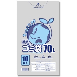 シモジマ ゴミ袋 LD 透明 035 70L 6604820