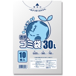 シモジマ ゴミ袋 LD 透明 30L025 30L 6604790