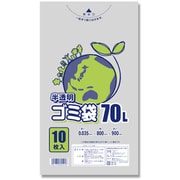 シモジマ ゴミ袋 LD 半透明 035 70L 6604821