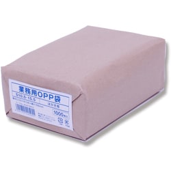 シモジマ 業務用OPP袋 テープなし S 10.5-15.5（はがき用） 6794515